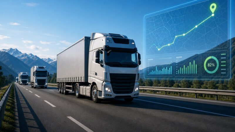 4G GPS tracker installed in fleet vehicle for real-time asset management