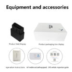 4G OBD GPS tracker product detail image for plug-and-play fleet management