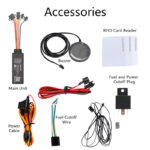 AW16X GPS tracker PCBA board product detail image for OEM tracker manufacturing