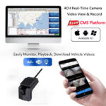 AW01D 4G dash cam GPS tracker product detail image for fleet video monitoring
