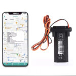 AW02V 4G vehicle GPS tracker detail view 3 for motorcycle and car tracking