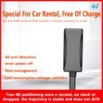 AW06V 4G vehicle GPS tracker detail view 3 for vehicle anti-theft monitoring