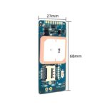 AW90B GPS tracker PCBA board detail view 4 for OEM tracker manufacturing